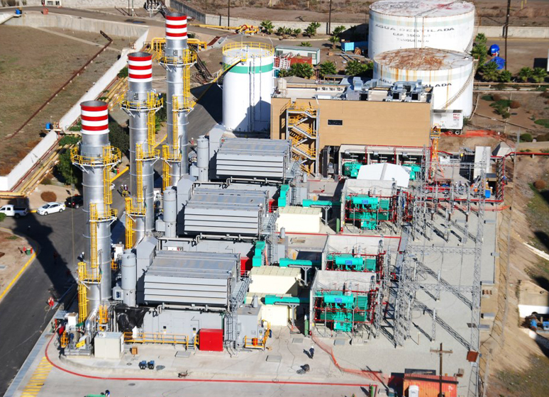 Central de Turbinas Aeroderivadas CFE “229 CT-TG Baja California II, FASE 1” (135 MW)